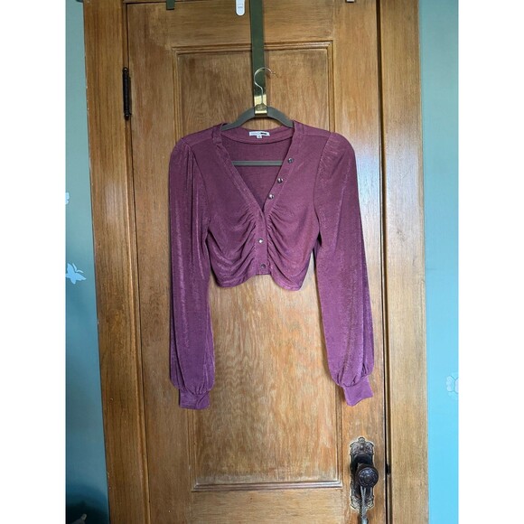 Button up retro style crop top - Picture 5 of 10